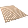 Ekena Millwork 94H x 1/4T Adjustable Wood Slat Wall Panel Kit w/ 3W Slats, Hickory contains 15 Slats SWW60X94X0250HI